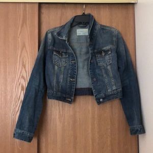 Aéropostale cropped denim jacket